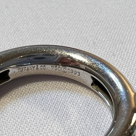 Tiffany&Co. Yellow and White Gold Two Tone  Size 4.5 - Picture 13 of 16